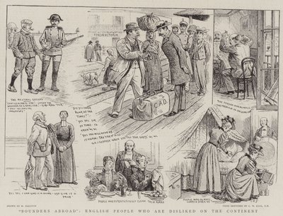Bounders Abroad, Engelse mensen die niet geliefd zijn op het continent door William Ralston